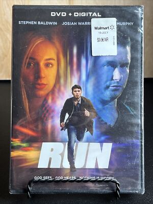 Run NEW (DVD + Digital Copy, 2019) Stephen Baldwin, Josiah Warren, Taylor Murphy
