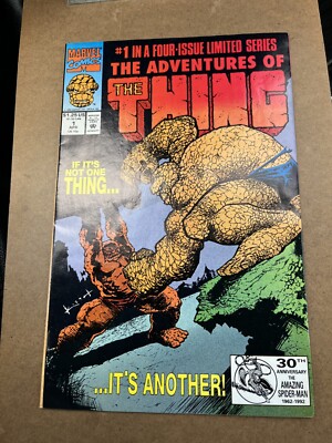 THE ADVENTURES OF THE THING  # 1  VF/NM  9.0  1992  NOT CGC GRADED  MODERN  AGE