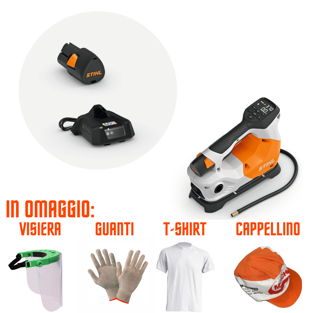 STIHL KOA 20 SET COMPRESSORE A BATTERIA