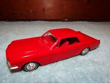 1965 Ford Mustang Coupe red Promo Car Vintage 1/25 McM