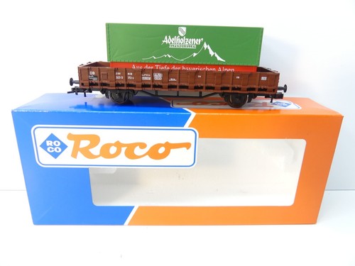 Roco H0 Rungenwagen mit Container, DB, DC, NEM, NEU in OVP #55722 | Zustand: Gebraucht