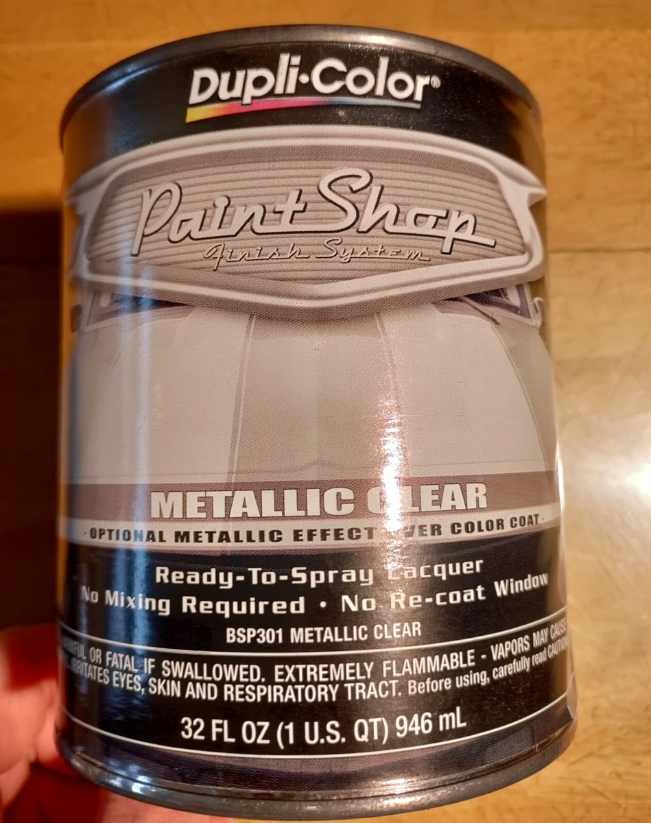 DupliColor Paint Shop Clear Coat Lacquer