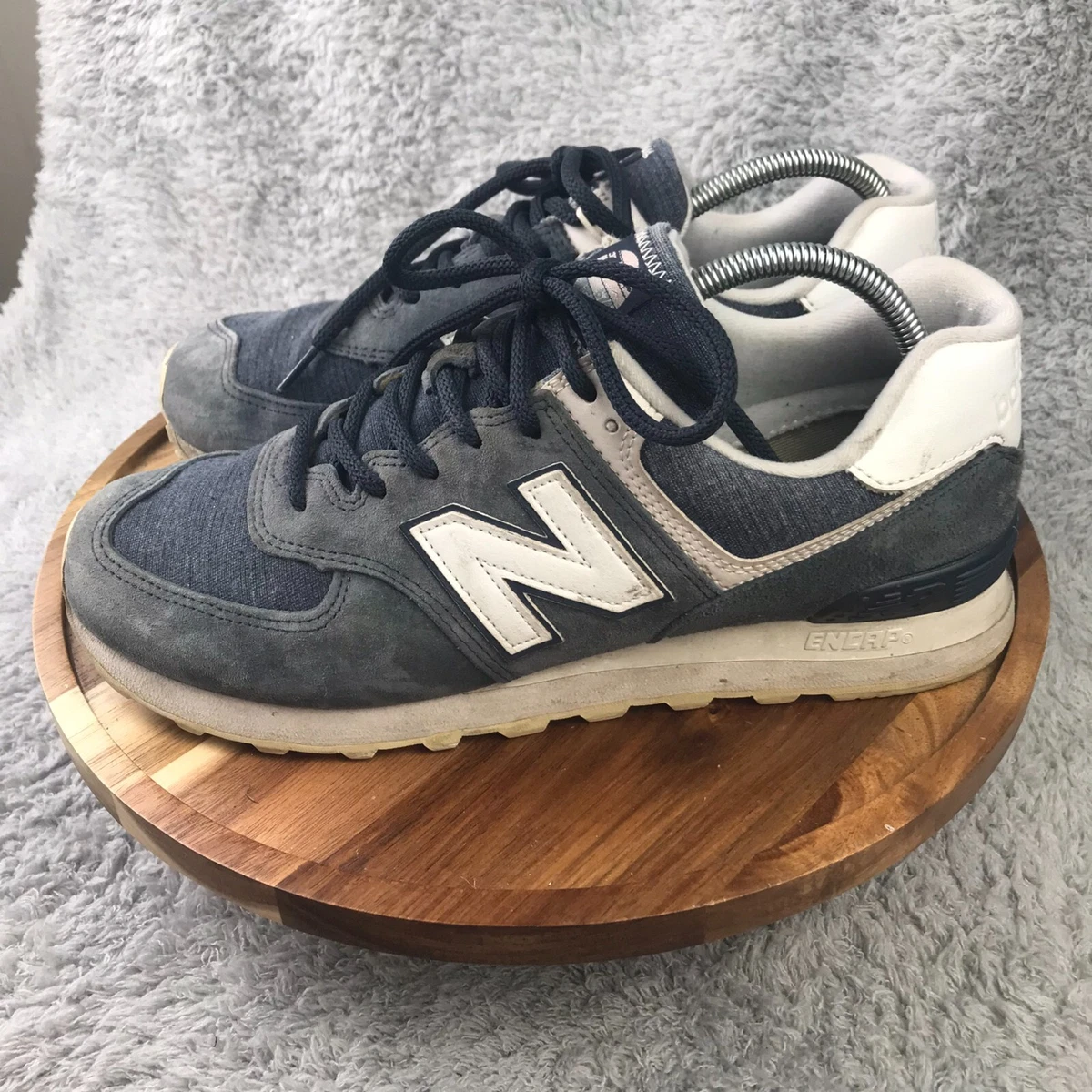 New Balance 574 Navy Denim for Sale | Authenticity Guaranteed | eBay