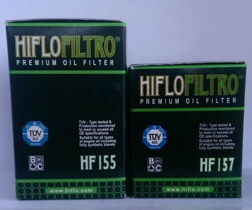 Filtro de óleo Hiflofiltro 1º e 2º compatível com KTM EXC 400 450 520 525 - Imagem 3 de 4