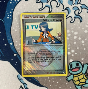 Felicity's Drawing 98/106 Crosshatch Holo Pokemon League Promo Card NM