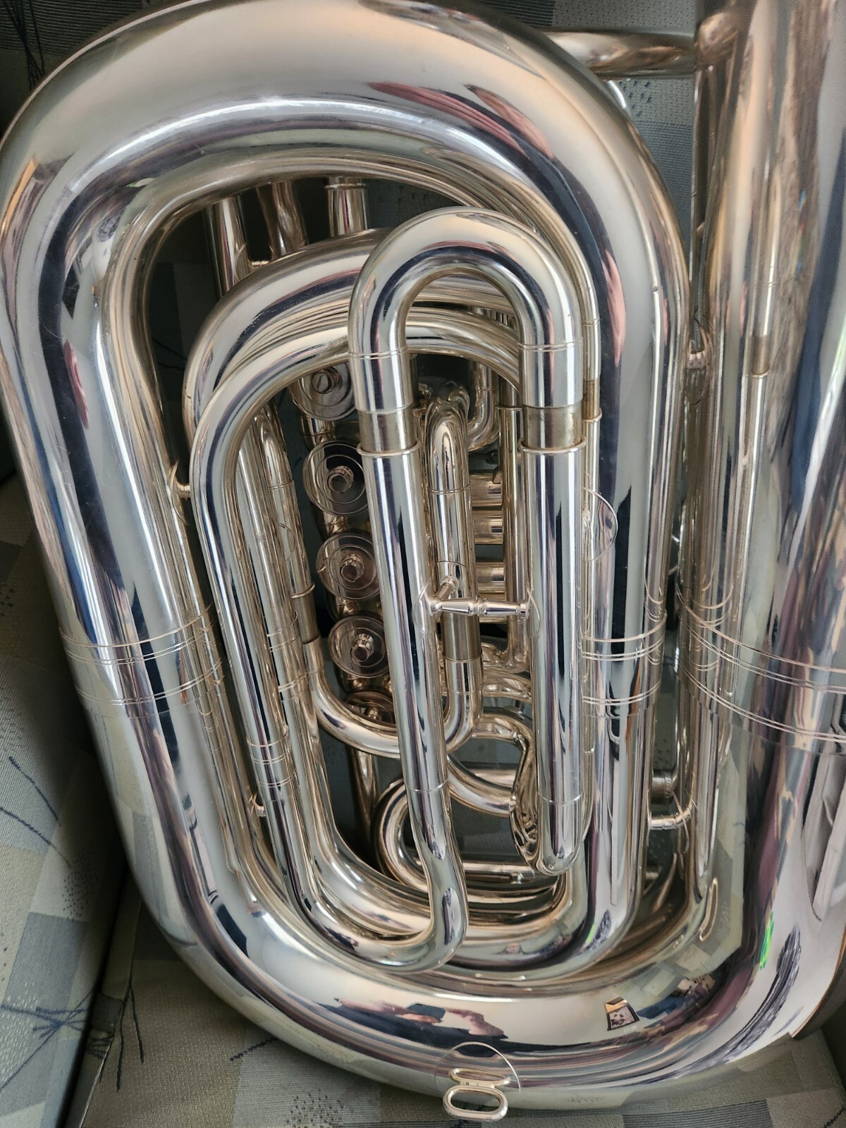 Mack Brass 410cc Silver Tuba eBay