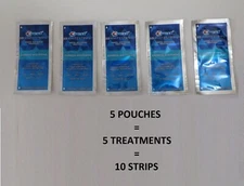 CREST 3D 1-hour Express Whitestrips Teeth Whitening LEVEL 12 WHITER 10 STRIPS