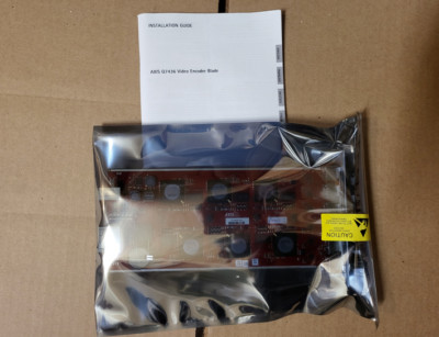 AXIS COMMUNICATIONS Q7436 6-CH VIDEO ENCODER BLADE 0584-001 in batch package