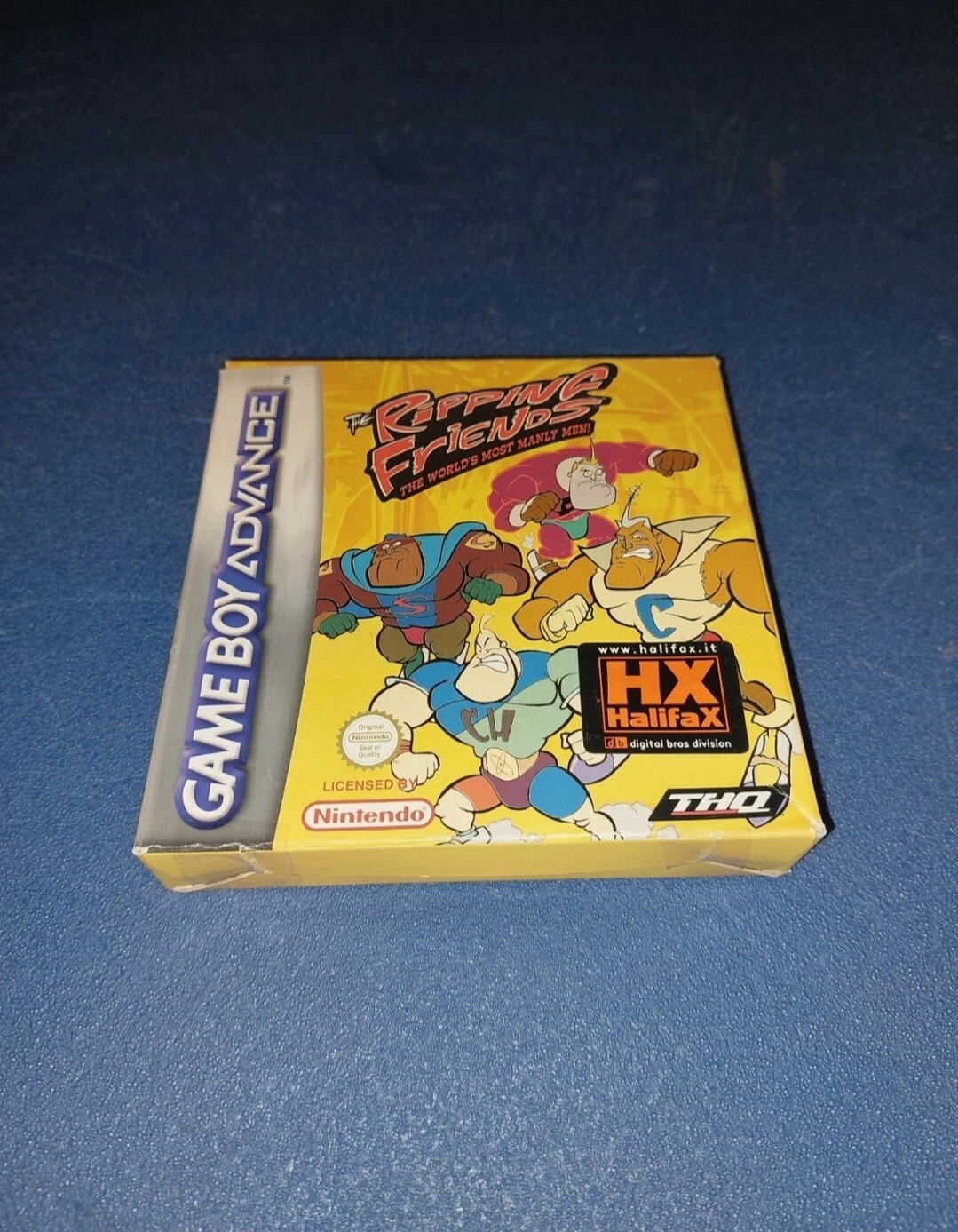 The ripping friends the world's mort manly men Game boy advance gba Nintendo