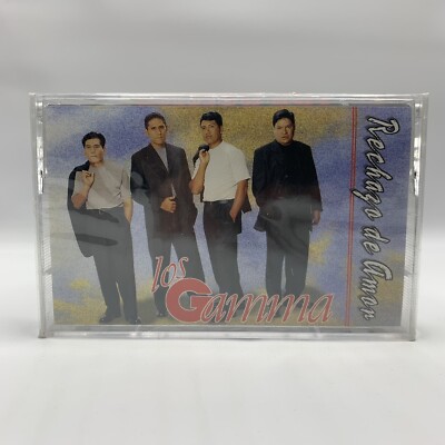 Los Gamma Cassette Rechazo de Amor 1999 Fonovisa Cumbias Grupero Rare New