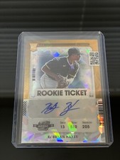 Ke'BRYAN HAYES 2021 CONTENDERS CRACKED ICE ROOKIE TICKET AUTO 16/23