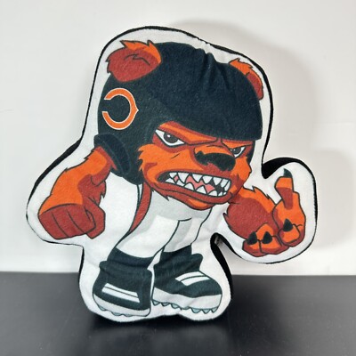 NFL Rush Zone Chicago Bears 11  Plush Mascot Toy Pillow Nickelodeon Rusher