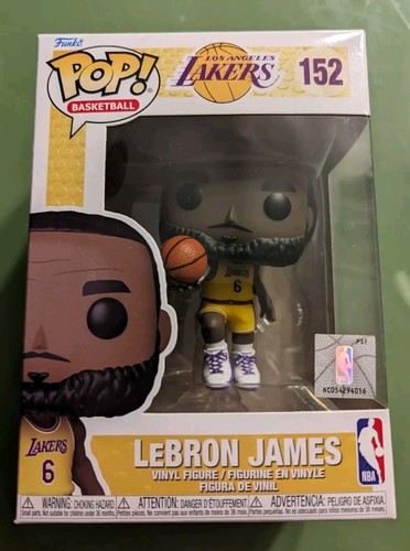 LeBron James Funko Pop! NBA Basketball LA Lakers - Vinyl Figure #152 Yellow