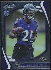 2021 Panini Absolute Brandon Stephens Rookie Baltimore Ravens RC #195