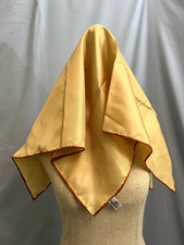 Totes Water Repellent Rain Scarf Beige Square 100 Polyester VTG