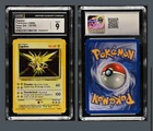 CGC 9 MINT Zapdos 16/102 Pokemon 1999 Unlimited Base Set Holo Card (PSA/BGS)