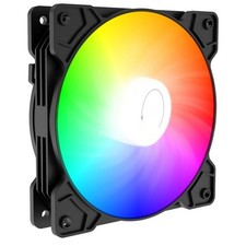 12CM Computer Cooling Fan with 4P Connector Colorful Light Silent Radiator Fan