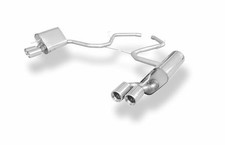 FOX Duplex Sportauspuff Racinganlage ab Kat. je 2x80mm für Mercedes SL R230