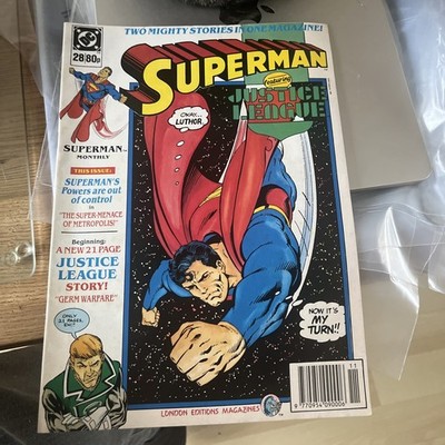DC Comics Superman UK #28 (1989) London Editions (John Byrne, Kevin Maguire)