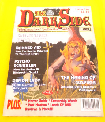 The Dark Side Magazine Issue 116 - August / September 2005 - Suspiria