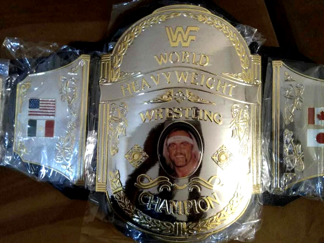 Hogan world heavyweight Wrestling Championship Belt Adult Replica 2mm