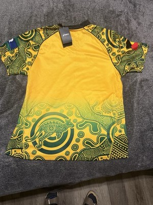 2XL Wallabies Indigenous Rugby Jersey ASICS Australia NWT Rare