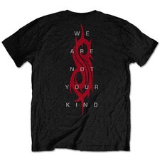 Slipknot T Shirt We Are Not Your Kind Band Logo new Official Mens Black