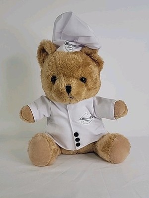 Mister O1 Extraordinary Pizza Chef Plush Teddy Bear, Promotional Item