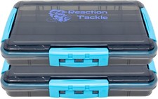 Reaction Tackle Premium Tackle Trays, Water Resistant Fishing Tackle Box Orga...