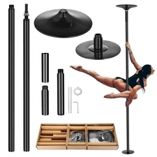 Portable Dance Pole Static Spinnings 45mm Stripper Dancing Pole Fitness Exercise