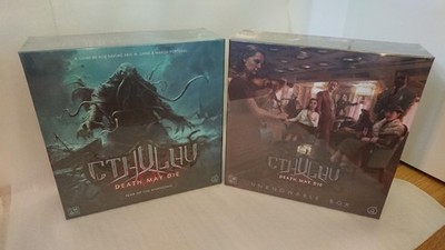 Cthulhu Death May Die - Fear of the Unknown + Unknowable Box - NEW - English EN