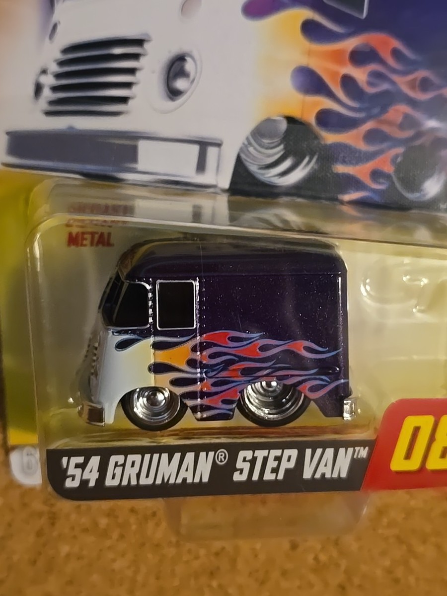 MGA Car Tuned Flamed '54 Grumman Step Van Walgreens Exclusive 1:64