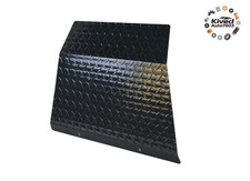 Black Front Bumper Shock Cover Aluminum Diamond Plate for EZGO TXT Golf Cart