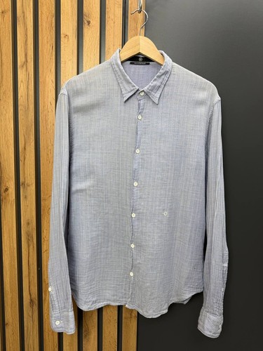 Stone Island Striped Cotton Shirt Made In Italy XL