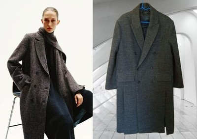 ジャケット・アウター MAISON SPECIAL import fabric wool coat $299 ZARA COAT ITALIAN FABRIC WOOL BLEND COAT ZW COLL. LIMITED