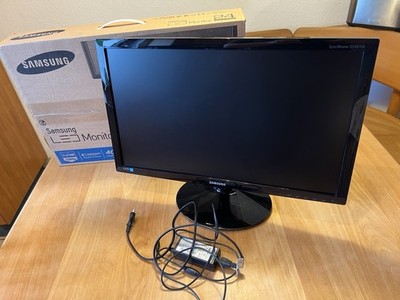 Samsung SyncMaster S24B150 24 Zoll 16:9 LED LCD Monitor - Schwarz Glanz Gepflegt