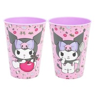 Kuromi Kinder Becher 260Ml Trinkbecher Kunststoff BPA Frei 2Er Set