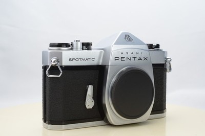 AS IS] ASAHI Pentax SPOTMATIC SP Film Camera SLR Body only Silver