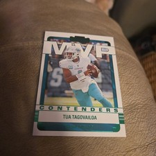 2022 Contenders #MVP-TTA TUA TAGOVAILOA Green Foil MVP Miami Dolphins