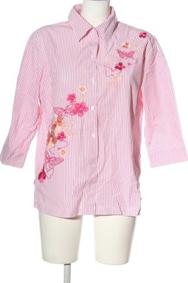 BECHAMEL Langarmhemd Damen Hemd Gr. DE 38 pink Business-Look