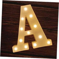 Marquee Light Up Letters Battery Powered LED Alphabet Lights for Letter-A