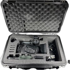 Sony PXW-Z150 4K XDCAM Camcorder Black - Massive Bundle! Mic Case Cables + More!