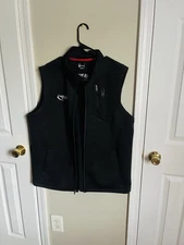Spyder Men's Full-Zip Black Vest Size 2X
