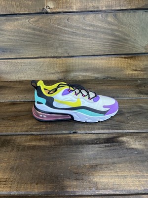 Nike Air Max 270 React  Bright Violet  Multicolor Sneakers Shoes Women Size 11