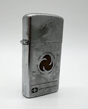 Vintage 60s Barlow Windproof Lighter Merck Sharp Dohme Promo Pharmaceutical