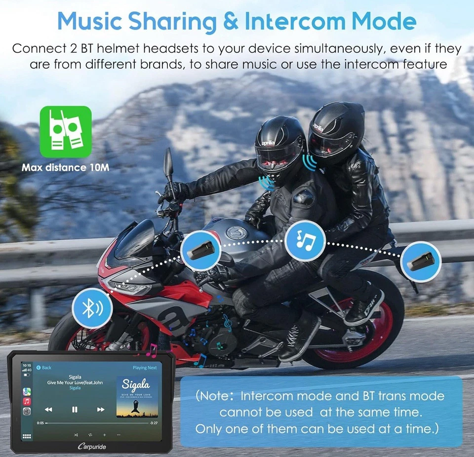 Carpuride W702Pro Wireless Carplay Android Auto Waterproof GPS with TPMS System - Image 4 of 4