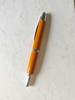 PILOT Capless Vanishing Point Fountain Pen 14K Gold Nib Orange Japan