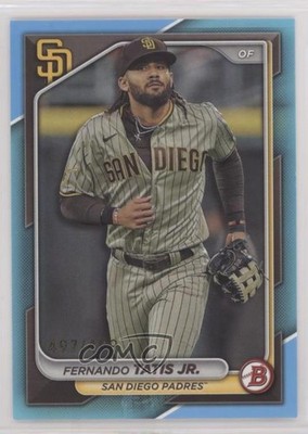 2024 Bowman Sky Blue Border 497/499 Fernando Tatis Jr #35 1i7n