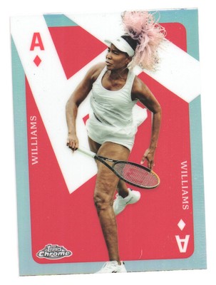 2024 Topps Chrome Tennis Trading Card Aces Venus Williams
