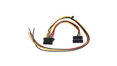 5901720135179 Przewód serwisowy ATX Akyga AK-SC-23 Molex (f) / Sata (f) 40 / 15 